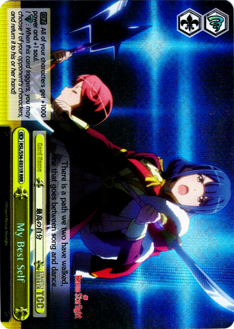 RSL/S56-E031R My Best Self (Foil) - Revue Starlight English Weiss Schwarz Trading Card Game