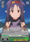 SAO/S47-E031 Yuuki's Raised Antenna - Sword Art Online Re: Edit English Weiss Schwarz Trading Card Game