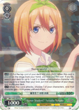 5HY/W83-E032 Honor Student? Yotsuba Nakano - The Quintessential Quintuplets English Weiss Schwarz Trading Card Game