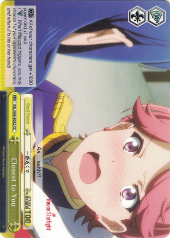 RSL/S56-E032 Closest to You - Revue Starlight English Weiss Schwarz Trading Card Game