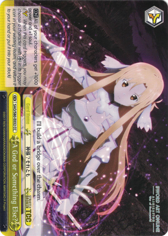 SAO/S80-E032 A God or Something Else? - Sword Art Online -Alicization- Vol. 2 English Weiss Schwarz Trading Card Game