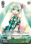 PD/S22-E032 "My Song for You"Hatsune Miku - Hatsune Miku -Project DIVA- ƒ English Weiss Schwarz Trading Card Game
