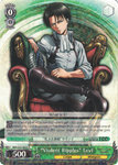 AOT/S35-E033 "Violent Ripples" Levi - Attack On Titan Vol.1 English Weiss Schwarz Trading Card Game