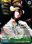 OVL/S62-E033S A Woman's Battle, Albedo (Foil) - Nazarick: Tomb of the Undead English Weiss Schwarz Trading Card Game