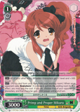 SY/W08-E033 Primp and Proper Mikuru - The Melancholy of Haruhi Suzumiya English Weiss Schwarz Trading Card Game