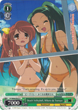 SY/W08-E035 Beach Volleyball, Mikuru & Tsuruya - The Melancholy of Haruhi Suzumiya English Weiss Schwarz Trading Card Game