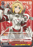 APO/S53-E035 "Knight of the Round Table" Saber of Red - Fate/Apocrypha English Weiss Schwarz Trading Card Game