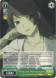 BM/S15-E035 During a Date, Hitagi Senjyogahara - BAKEMONOGATARI English Weiss Schwarz Trading Card Game