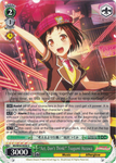 BD/W54-E036 "Act, Don't Think!" Tsugumi Hazawa - Bang Dream Girls Band Party! Vol.1 English Weiss Schwarz Trading Card Game