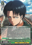 AOT/S35-E036 "Humanity's Strongest Soldier" Levi - Attack On Titan Vol.1 English Weiss Schwarz Trading Card Game