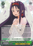 SAO/S47-E037 Memories That Were Fun, Yuuki - Sword Art Online Re: Edit English Weiss Schwarz Trading Card Game