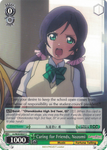 LL/W24-E037 Caring for Friends, Nozomi - Love Live! English Weiss Schwarz Trading Card Game