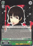 P5/S45-E038 Makoto as QUEEN: Miss Post-Apocalyptic Raider - Persona 5 English Weiss Schwarz Trading Card Game