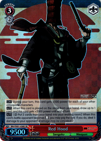 BNJ/SX01-038S Red Hood (Foil) - Batman Ninja English Weiss Schwarz Trading Card Game