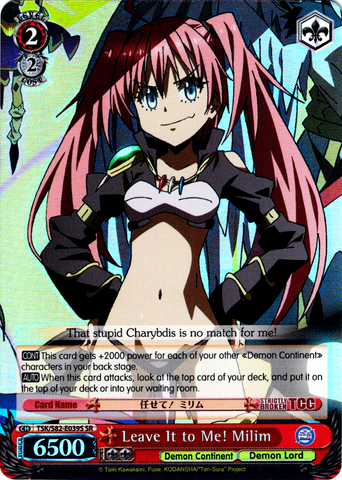 TSK/S82-E039S Leave It to Me! Milim (Foil) - That Time I Got Reincarnated as a Slime Vol. 2 English Weiss Schwarz Trading Card Game