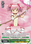 MR/W59-E039 "Unwavering Light" Madoka - Magia Record: Puella Magi Madoka Magica Side Story English Weiss Schwarz Trading Card Game