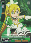 SAO/S20-E039 Leafa's in a Panic - Sword Art Online English Weiss Schwarz Trading Card Game