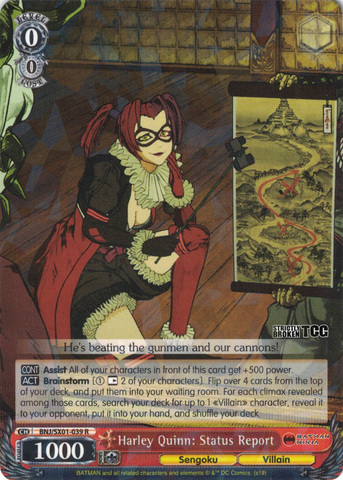 BNJ/SX01-039 Harley Quinn: Status Report - Batman Ninja English Weiss Schwarz Trading Card Game