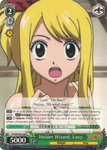 FT/EN-S02-040 Holder Wizard, Lucy - Fairy Tail English Weiss Schwarz Trading Card Game