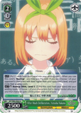 5HY/W83-E043 After Much Deliberation, Yotsuba Nakano - The Quintessential Quintuplets English Weiss Schwarz Trading Card Game