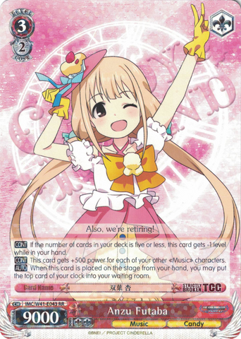 IMC/W41-E043 Anzu Futaba - The Idolm@ster Cinderella Girls English Weiss Schwarz Trading Card Game