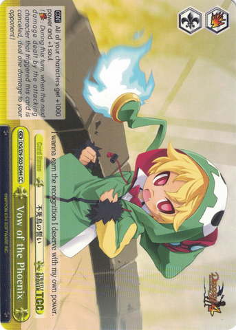 DG/EN-S03-E044 Vow of the Phoenix - Disgaea English Weiss Schwarz Trading Card Game