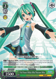 PD/S22-E044 "Full Power Mikku Miku"Hatsune Miku - Hatsune Miku -Project DIVA- ƒ English Weiss Schwarz Trading Card Game