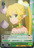 SAO/S65-E044 Information About the Virtual World, Leafa - Sword Art Online -Alicization- Vol. 1 English Weiss Schwarz Trading Card Game