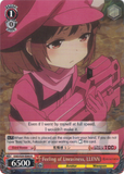 GGO/S59-E044 Feeling of Uneasiness, LLENN - SAO Alternative – Gun Gale Online – English Weiss Schwarz Trading Card Game