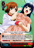 RSL/S56-E044S Sudden Closeness, Karen & Mahiru (Foil) - Revue Starlight English Weiss Schwarz Trading Card Game