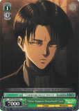 AOT/S50-E044 "What Happens Henceforth" Levi - Attack On Titan Vol.2 English Weiss Schwarz Trading Card Game