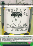 MOB/SX02-045 Psycho Helmet Cult Flyer - Mob Psycho 100 English Weiss Schwarz Trading Card Game