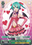 PD/S29-E045 Hatsune Miku "Heart Hunter" - Hatsune Miku: Project DIVA F 2nd English Weiss Schwarz Trading Card Game