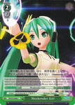 PD/S22-E046 Weekender Girl - Hatsune Miku -Project DIVA- ƒ English Weiss Schwarz Trading Card Game