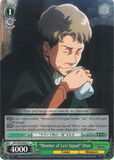 AOT/S35-E047 "Member of Levi Squad" Oruo - Attack On Titan Vol.1 English Weiss Schwarz Trading Card Game
