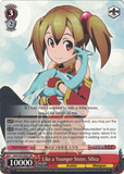 SAO/S20-E047 Like a Younger Sister, Silica - Sword Art Online English Weiss Schwarz Trading Card Game