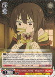 KS/W55-E047 "Chomp Chomp" Megumin - KONOSUBA -God’s blessing on this wonderful world! Vol. 2 English Weiss Schwarz Trading Card Game