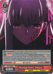 FS/S77-E048 Flowing Tears, Sakura - Fate/Stay Night Heaven's Feel Vol. 2 English Weiss Schwarz Trading Card Game