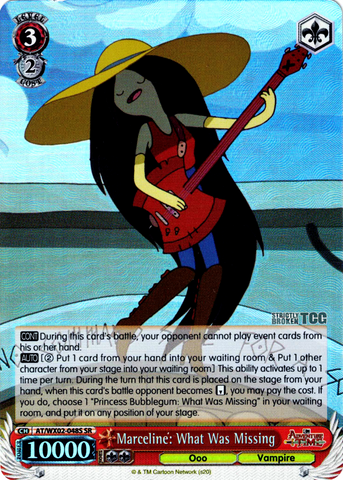 AT/WX02-048S Marceline: What Was Missing (Foil) - Adventure Time English Weiss Schwarz Trading Card Game