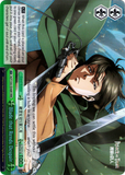 AOT/S50-E048R Blade that Rends Despair (Foil) - Attack On Titan Vol.2 English Weiss Schwarz Trading Card Game