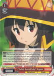 KS/W49-E048 “Awfully Reserved Today” Megumin - KONOSUBA -God’s blessing on this wonderful world! Vol. 1 English Weiss Schwarz Trading Card Game