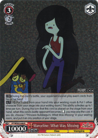 AT/WX02-048 Marceline: What Was Missing - Adventure Time English Weiss Schwarz Trading Card Game
