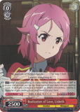 SAO/S26-E048 Realization of Love, Lisbeth - Sword Art Online Vol.2 English Weiss Schwarz Trading Card Game