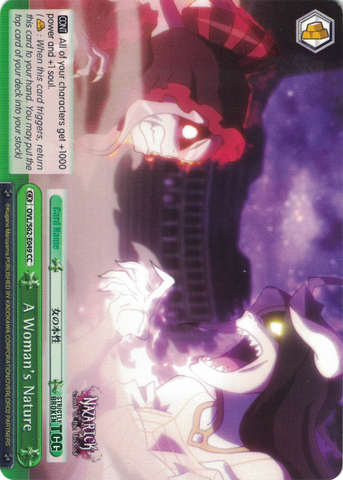 OVL/S62-E049 A Woman's Nature - Nazarick: Tomb of the Undead English Weiss Schwarz Trading Card Game