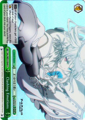 DAL/WE33-E049 Clashing Emotions (Foil) - Date A Bullet Extra Booster English Weiss Schwarz Trading Card Game