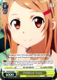 SAO/SE26-E04 Childhood Asuna (Foil) - Sword Art Online Ⅱ Vol.2 Extra Booster English Weiss Schwarz Trading Card Game