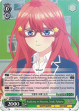 5HY/W83-E050 Studying in Advance, Itsuki Nakano - The Quintessential Quintuplets English Weiss Schwarz Trading Card Game