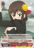 KS/W55-E050 "Tad Bit Shy" Yunyun - KONOSUBA -God’s blessing on this wonderful world! Vol. 2 English Weiss Schwarz Trading Card Game