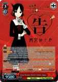 KGL/S79-E050SP Serious Showdown Between Geniuses, Kaguya (Foil) - Kaguya-sama: Love is War English Weiss Schwarz Trading Card Game