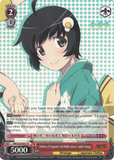 NM/S24-E051 Celebrity of Tsuganoki 2nd Middle School, Tsukihi Araragi - NISEMONOGATARI English Weiss Schwarz Trading Card Game